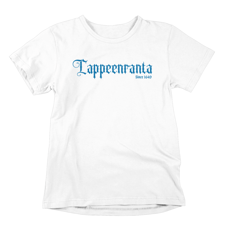 Vaka wanha Lappeenranta. Valkoinen Lappeenranta-aiheinen miesten T-paita painatuksella, teemana asenne ja huumori. Pehmeä kampapuuvilla tuo mukavuutta arkeen. Sopii myös naisille, eli ns. Unisex paita.