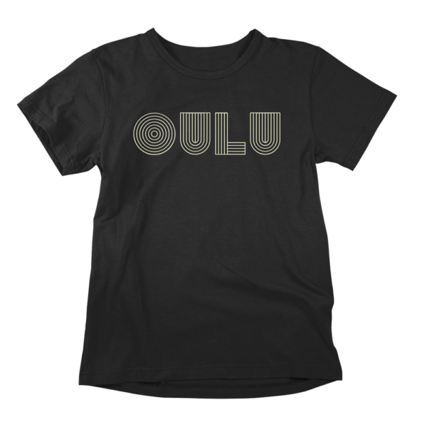 Oulua rinnassa. Musta Oulu-aiheinen miesten Oulu T-paita painatuksella, teemana asenne ja huumori. Oulu paita jonka pehmeä kampapuuvilla tuo mukavuutta arkeen. Sopii myös naisille, eli ns. Unisex Oulu paita.