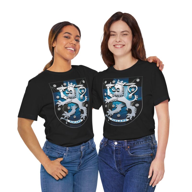 Coat of Arms of Finland T-shirt - Image 5