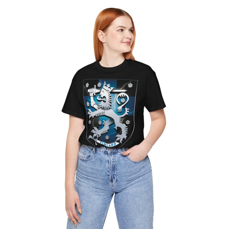 Coat of Arms of Finland T-shirt - Image 3