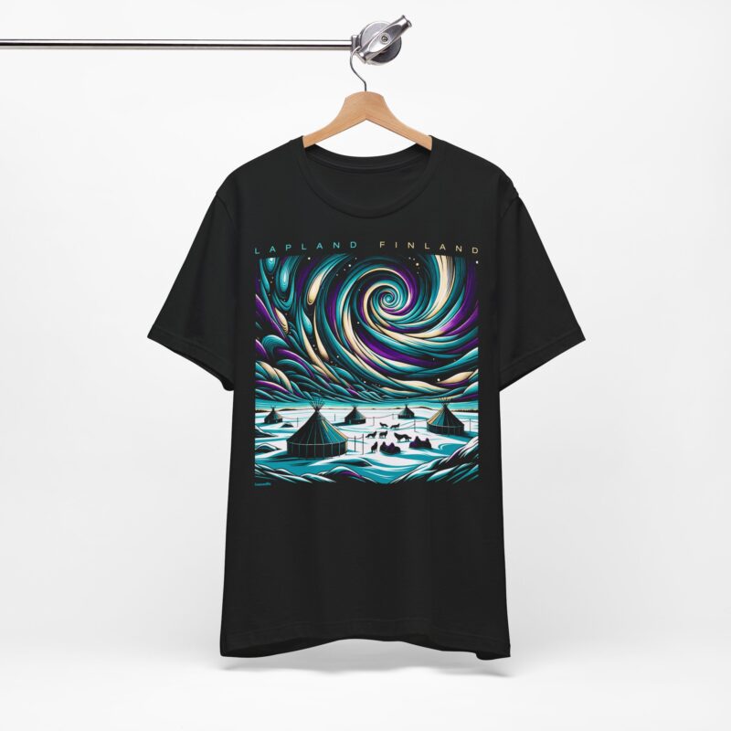 Neon Northern Lights T-shirt - Image 4