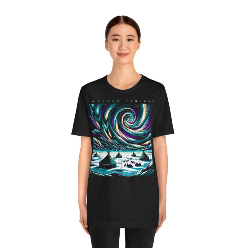Neon Northern Lights T-shirt - Image 3