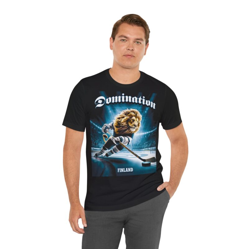 Finnish Hockey Lion – Domination T-shirt - Image 2
