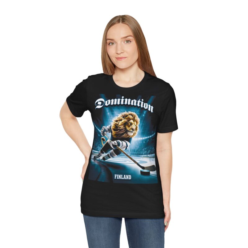 Finnish Hockey Lion – Domination T-shirt - Image 3