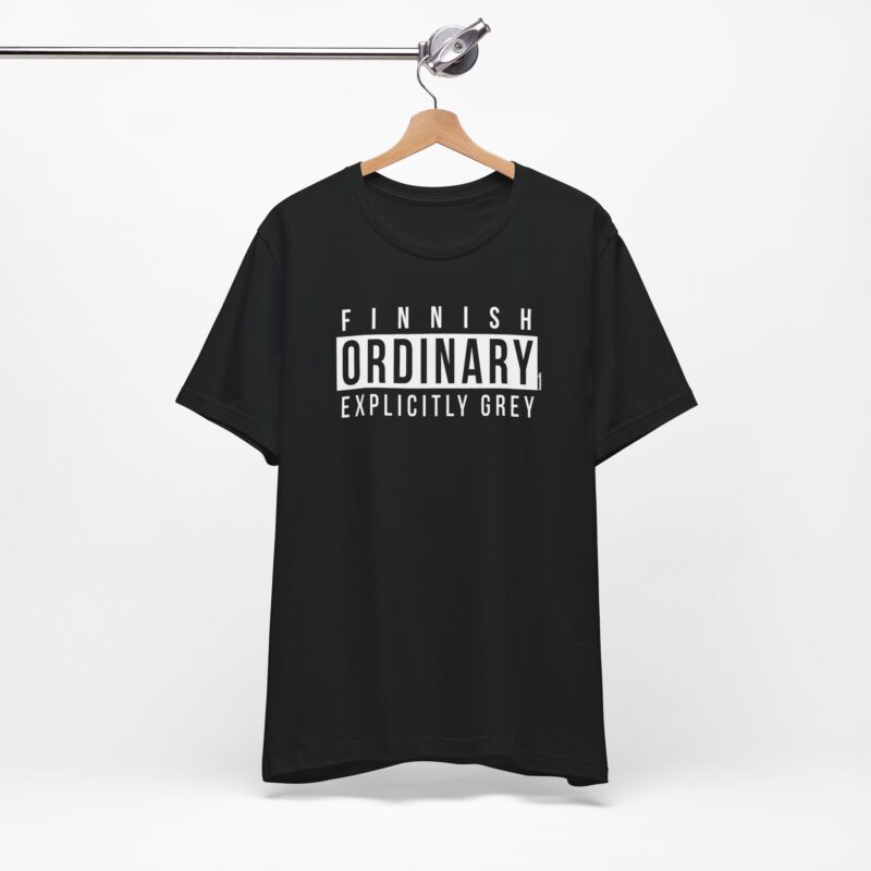 Finnish Ordinary, Explicitly Grey T-shirt - Image 9