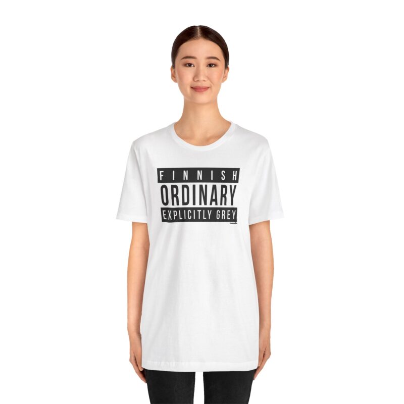 Finnish Ordinary, Explicitly Grey T-shirt - Image 5