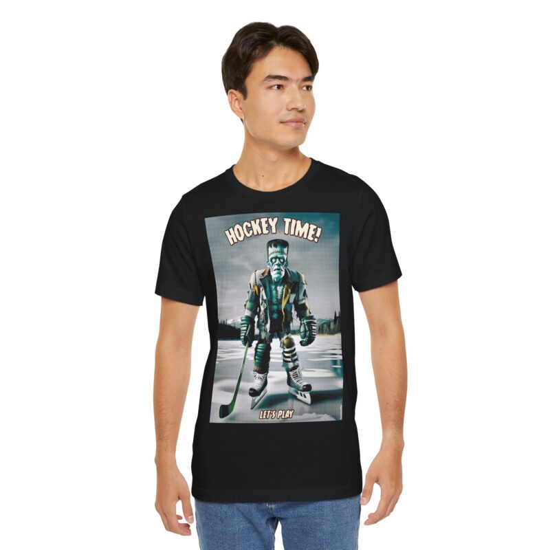 Frankenstein Hockey Team T-shirt - Image 2
