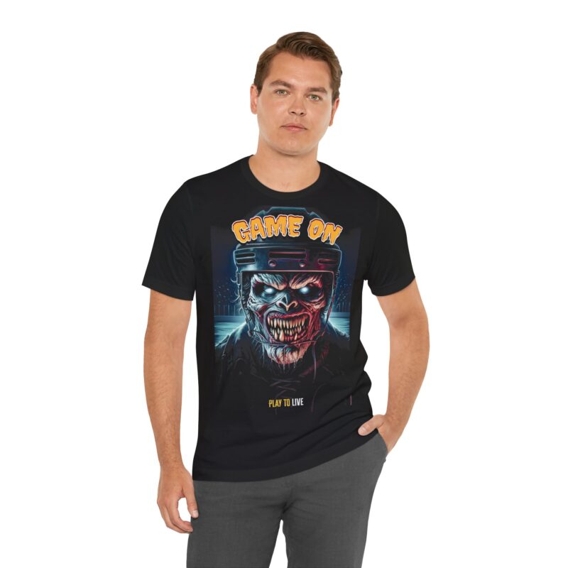 Game On – Play To Live T-shirt - Image 2