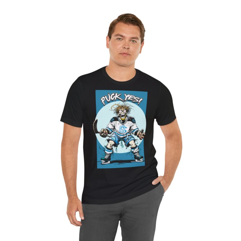 Puck yes! T-shirt - Image 2