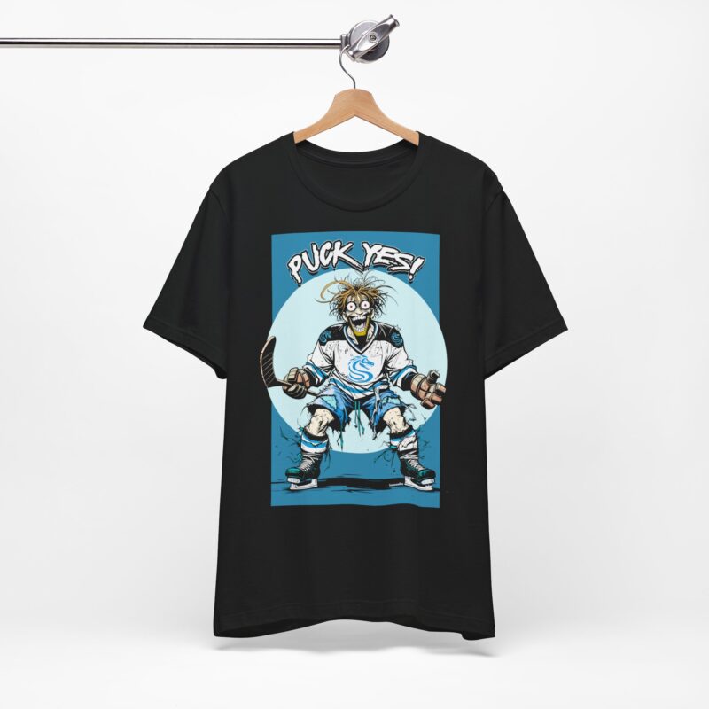 Puck yes! T-shirt - Image 5