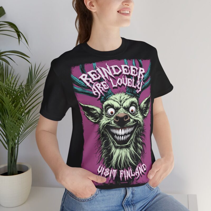 Reindeer Are Lovely T-shirt - Image 5
