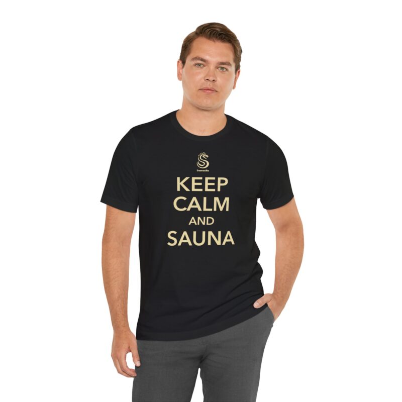Keep Calm And Sauna T-shirt - Image 2