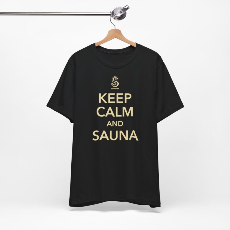 Keep Calm And Sauna T-shirt - Image 5