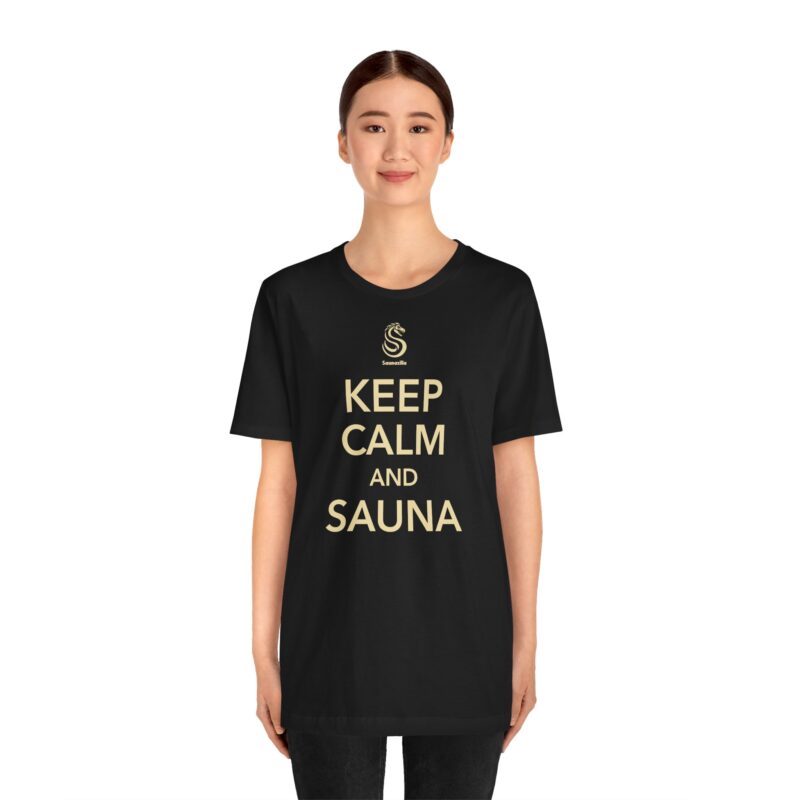 Keep Calm And Sauna T-shirt - Image 3