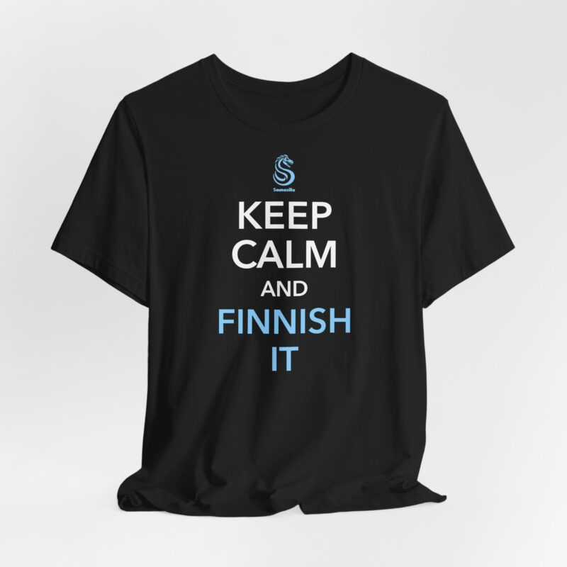 Keep Calm And Finnish It T-shirt - Image 9