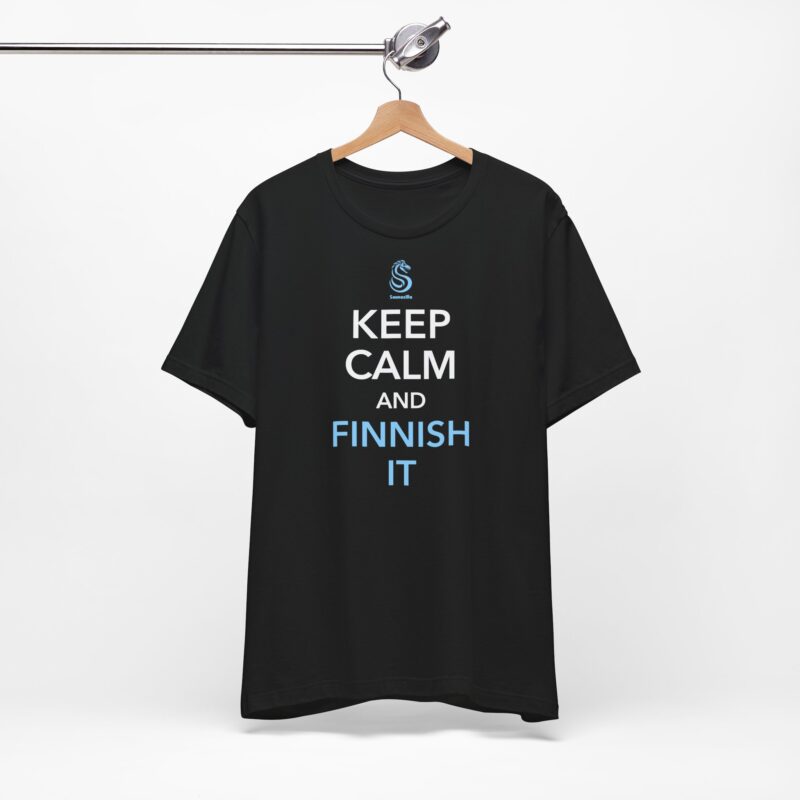 Keep Calm And Finnish It T-shirt - Image 8