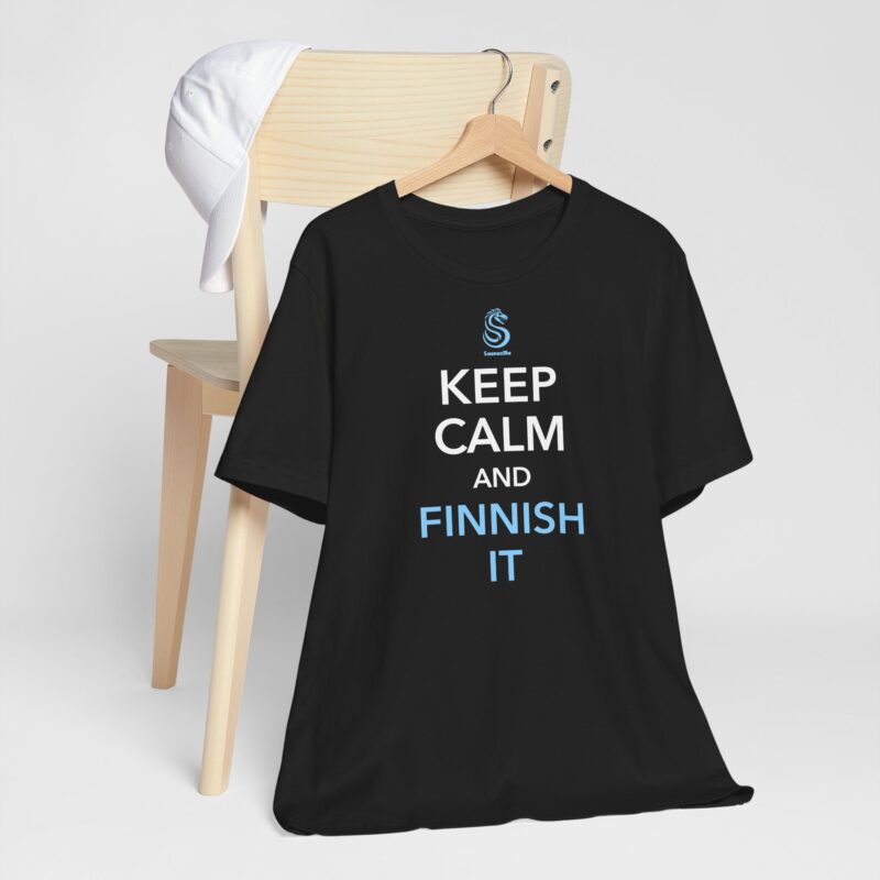 Keep Calm And Finnish It T-shirt - Image 7