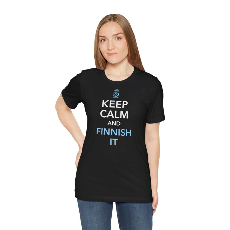 Keep Calm And Finnish It T-shirt - Image 3