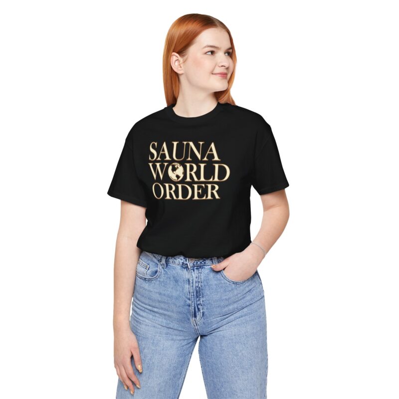 Sauna World Order T-shirt - Image 3