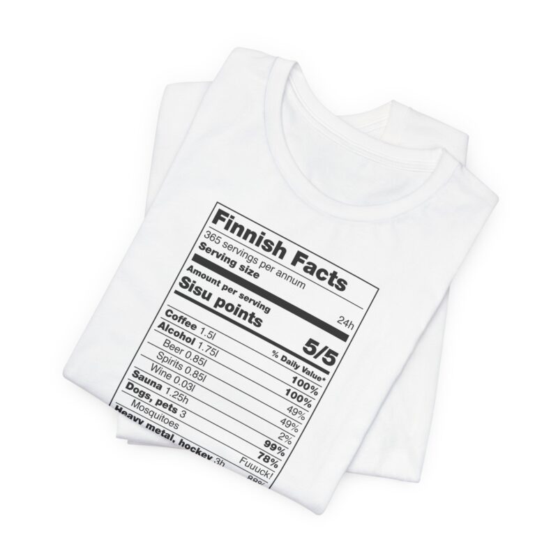 Finnish Facts T-shirt - Image 7