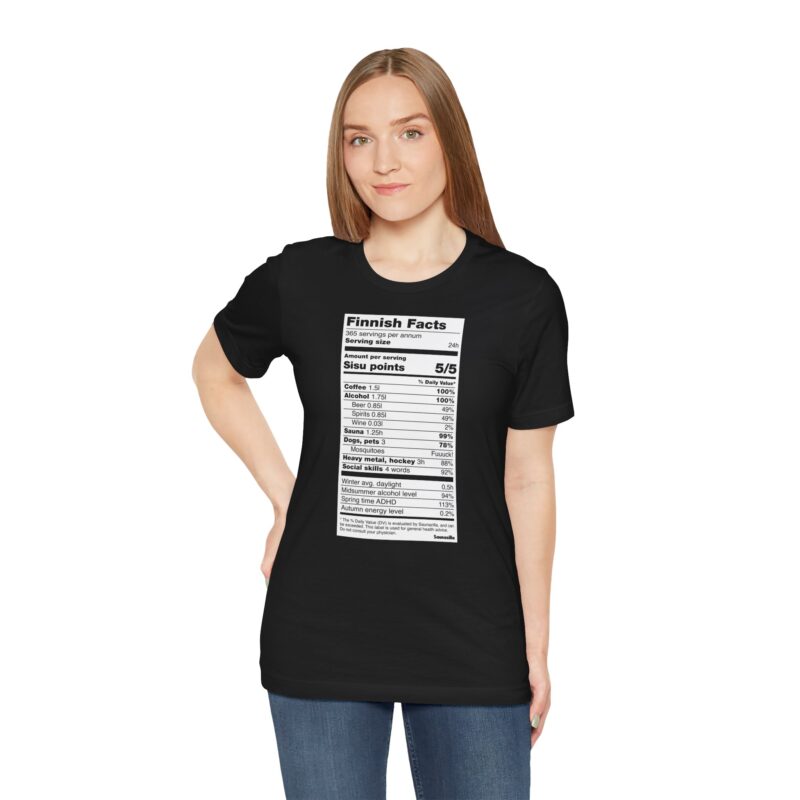 Finnish Facts T-shirt - Image 3