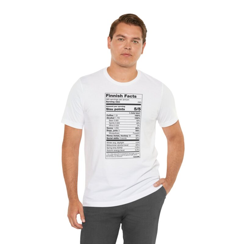Finnish Facts T-shirt - Image 2