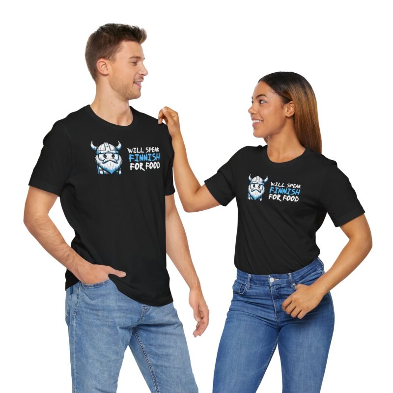 Will Speak Finnish For Food T-shirt - Image 5