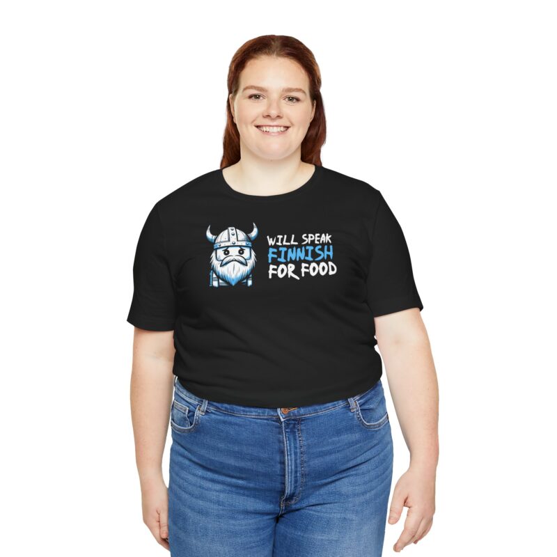 Will Speak Finnish For Food T-shirt - Image 7