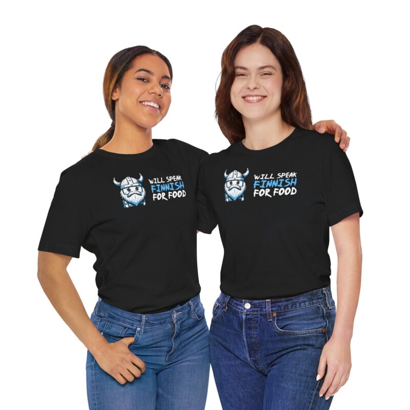 Will Speak Finnish For Food T-shirt - Image 4