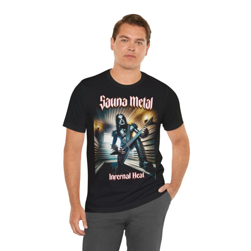 Sauna Metal – Infernal Heat T-shirt - Image 2