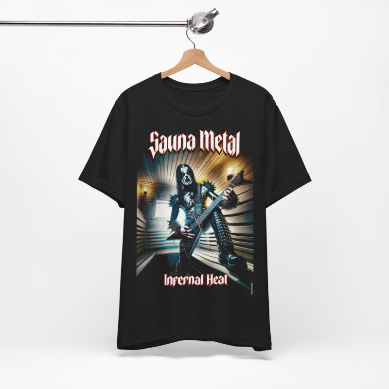 Sauna Metal – Infernal Heat T-shirt - Image 4