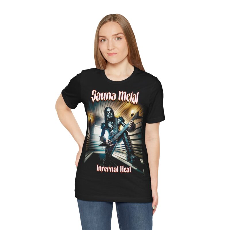 Sauna Metal – Infernal Heat T-shirt - Image 3