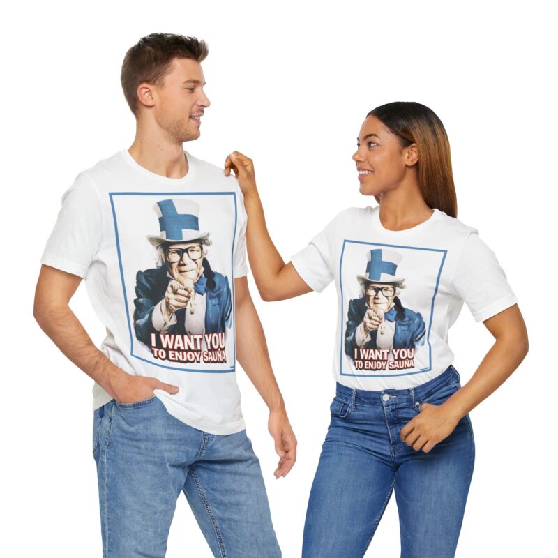I Want YOU To Enjoy Sauna, Kekkonen T-shirt - Image 7