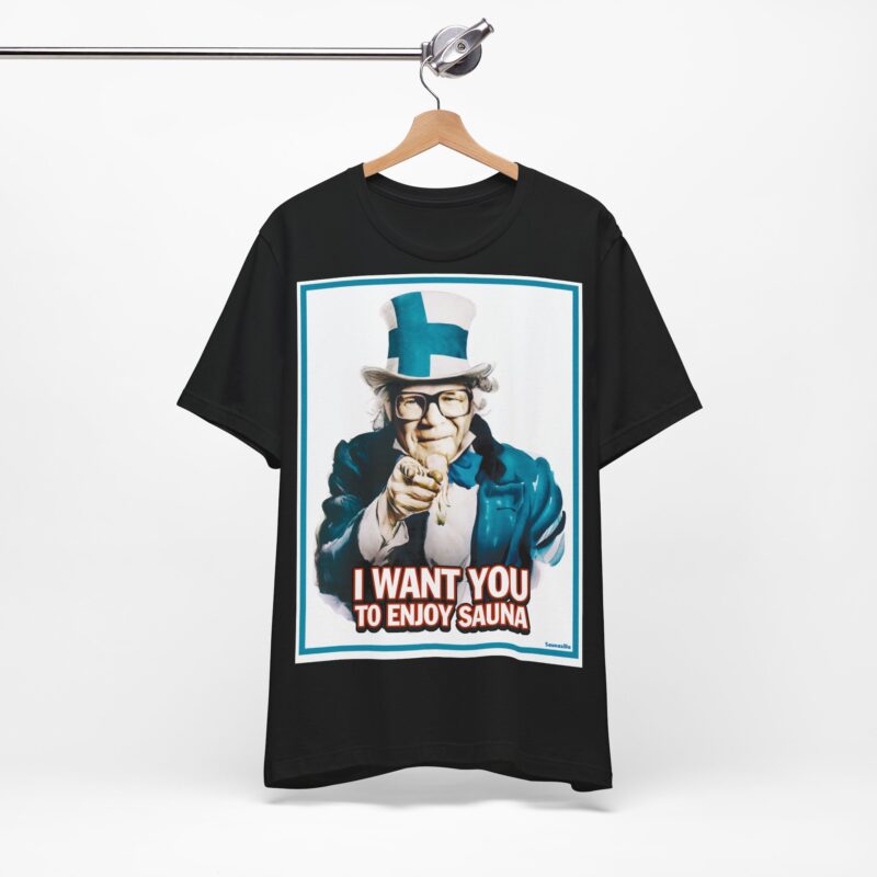 I Want YOU To Enjoy Sauna, Kekkonen T-shirt - Image 12