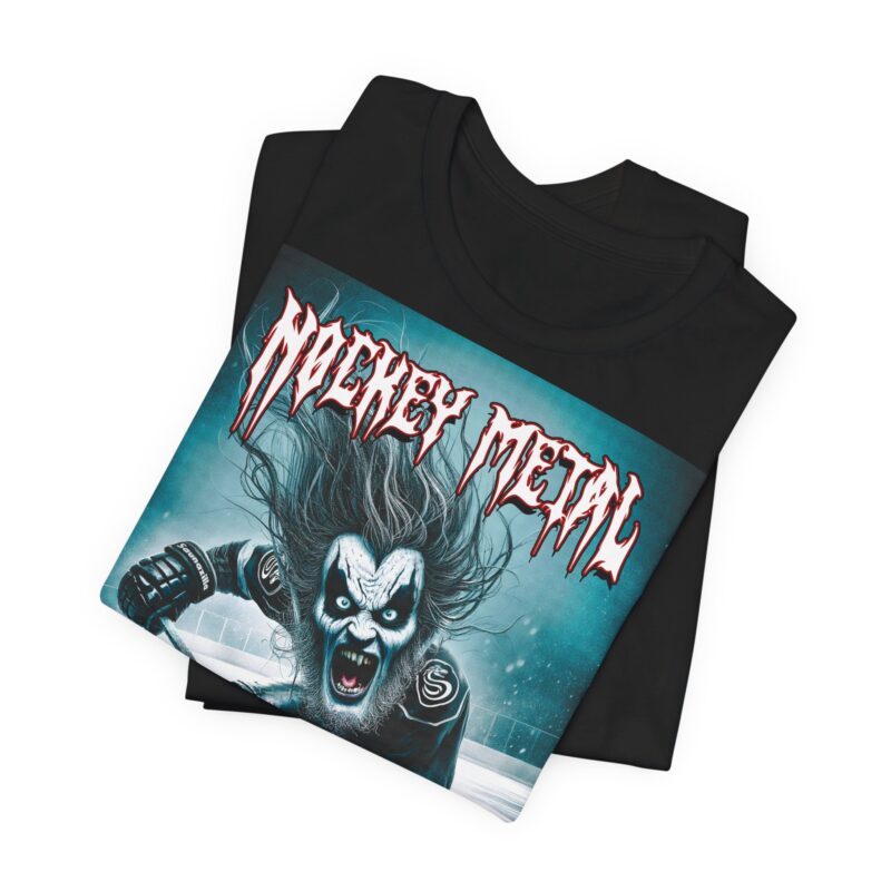 Hockey Metal - Unholy Goals On Ice T-shirt - Image 7
