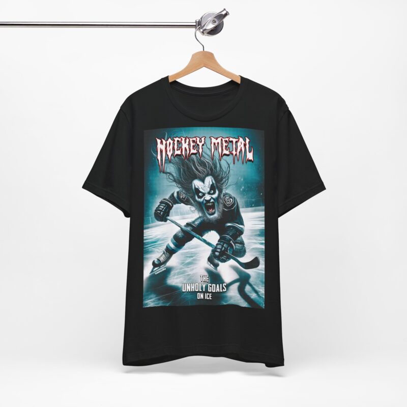 Hockey Metal - Unholy Goals On Ice T-shirt - Image 4