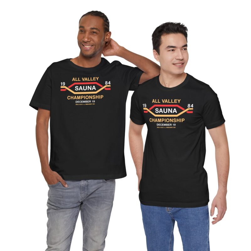 All Valley Sauna Championships T-shirt - Image 5