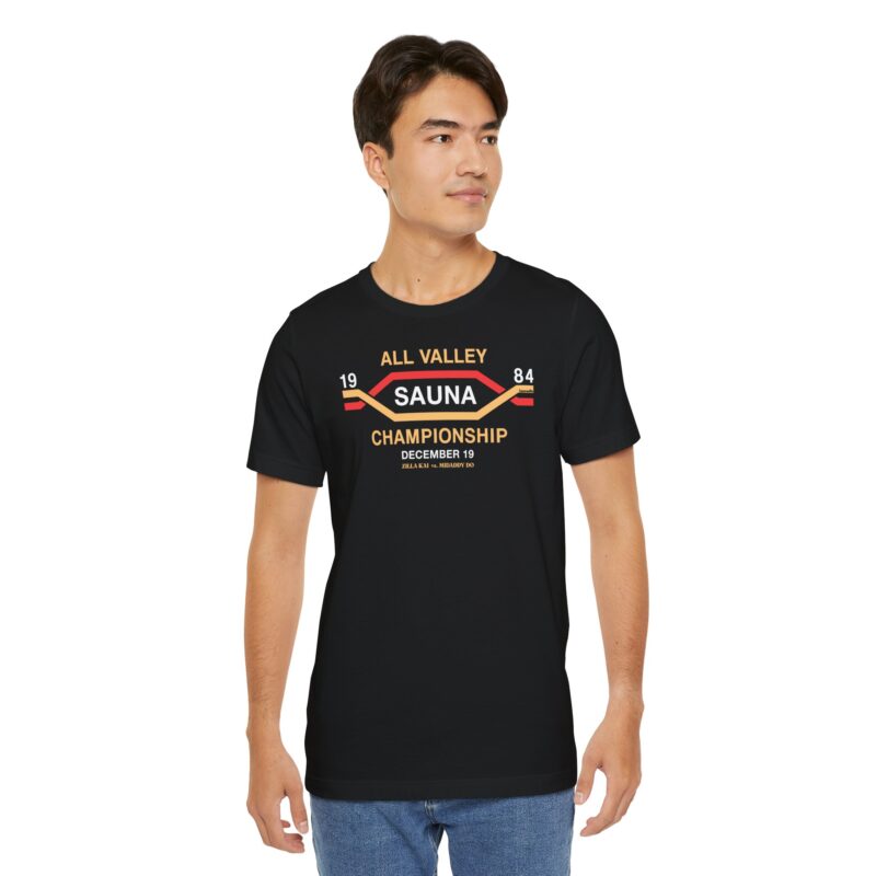 All Valley Sauna Championships T-shirt - Image 2