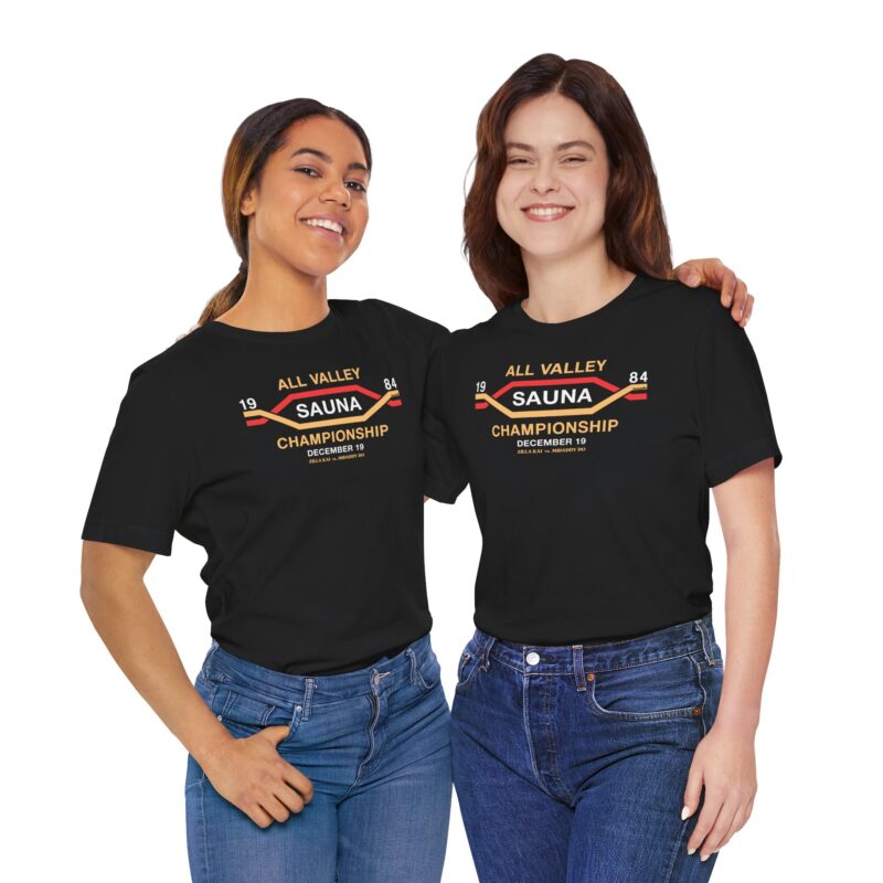 All Valley Sauna Championships T-shirt - Image 6