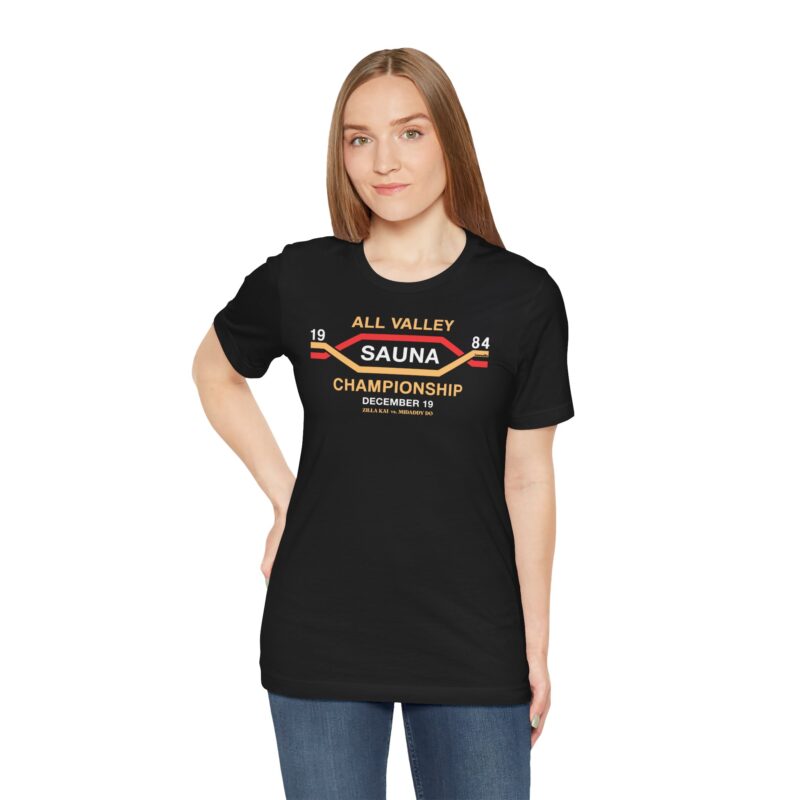 All Valley Sauna Championships T-shirt - Image 3