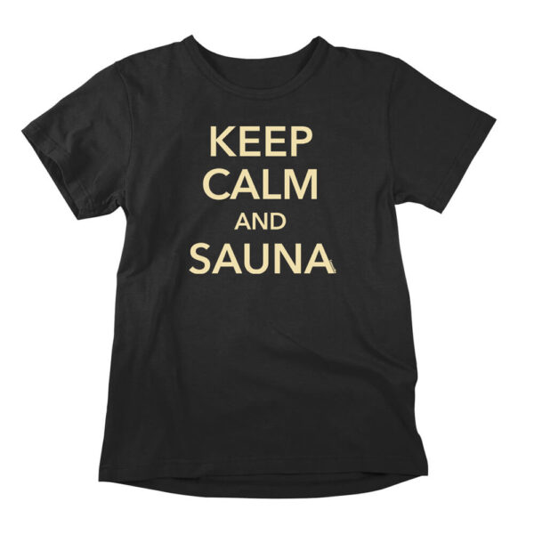 Funny t-shirt for sauna lifestyle. A high-quality Finland product with a hilarious sauna reference.