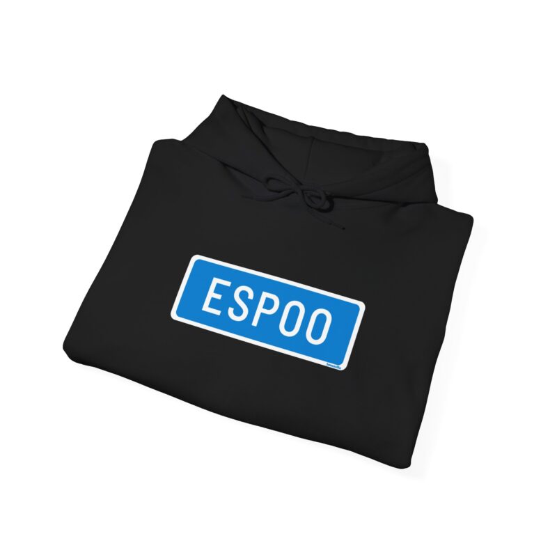 Espoo Road Sign Hoodie - Image 4
