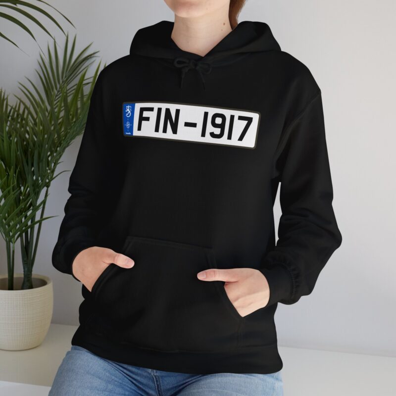 FIN-1917 License Plate Hoodie - Image 3