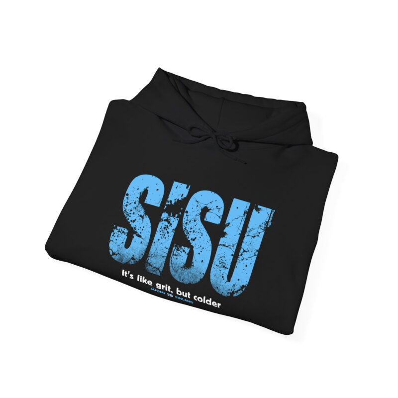 Sisu - It's Like Grit But Colder Hoodie - Image 4