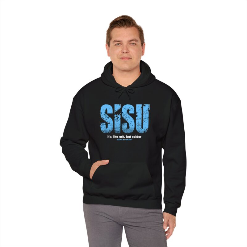Sisu - It's Like Grit But Colder Hoodie - Image 2