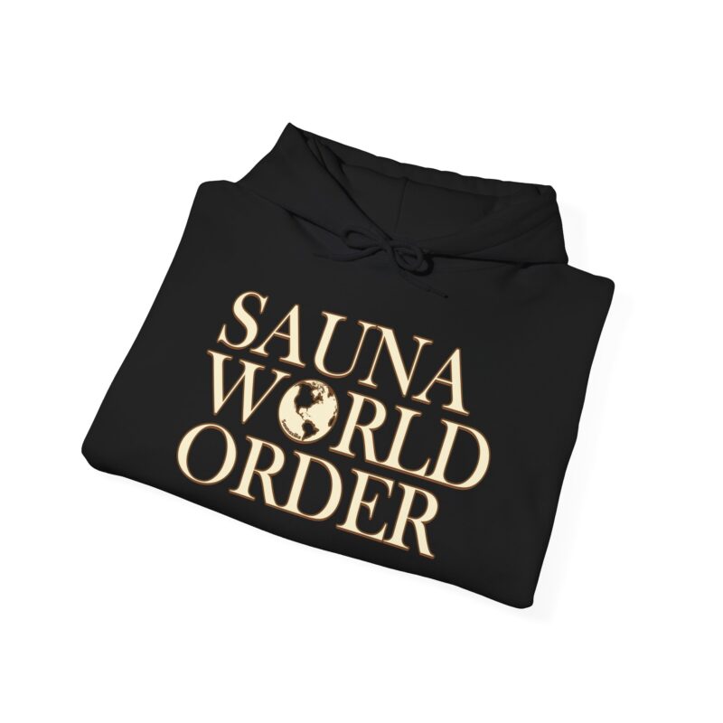 Sauna World Order Hoodie - Image 4