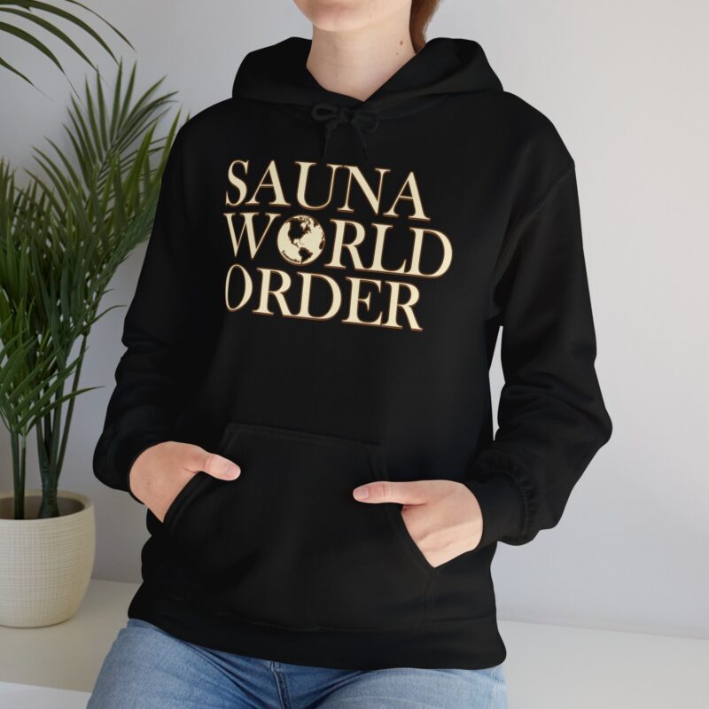 Sauna World Order Hoodie - Image 3