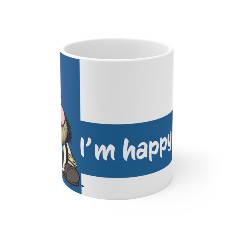 Happiest Country In The World Coffee Mug, 11oz - Image 2