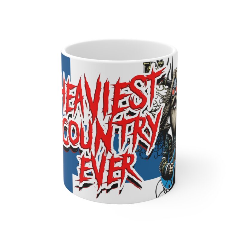 Heaviest Country Ever Coffee Mug, 11oz - Image 2