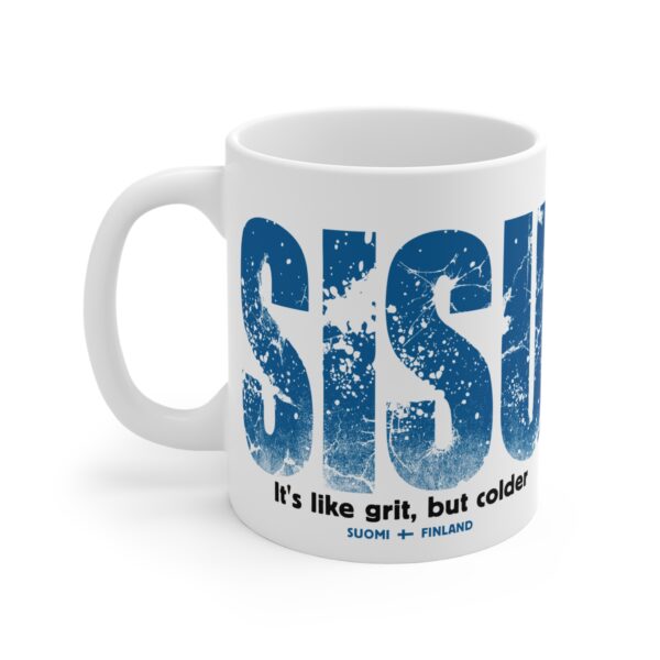 Sisu - It's Like Grit But Colder Coffee Mug, 11oz